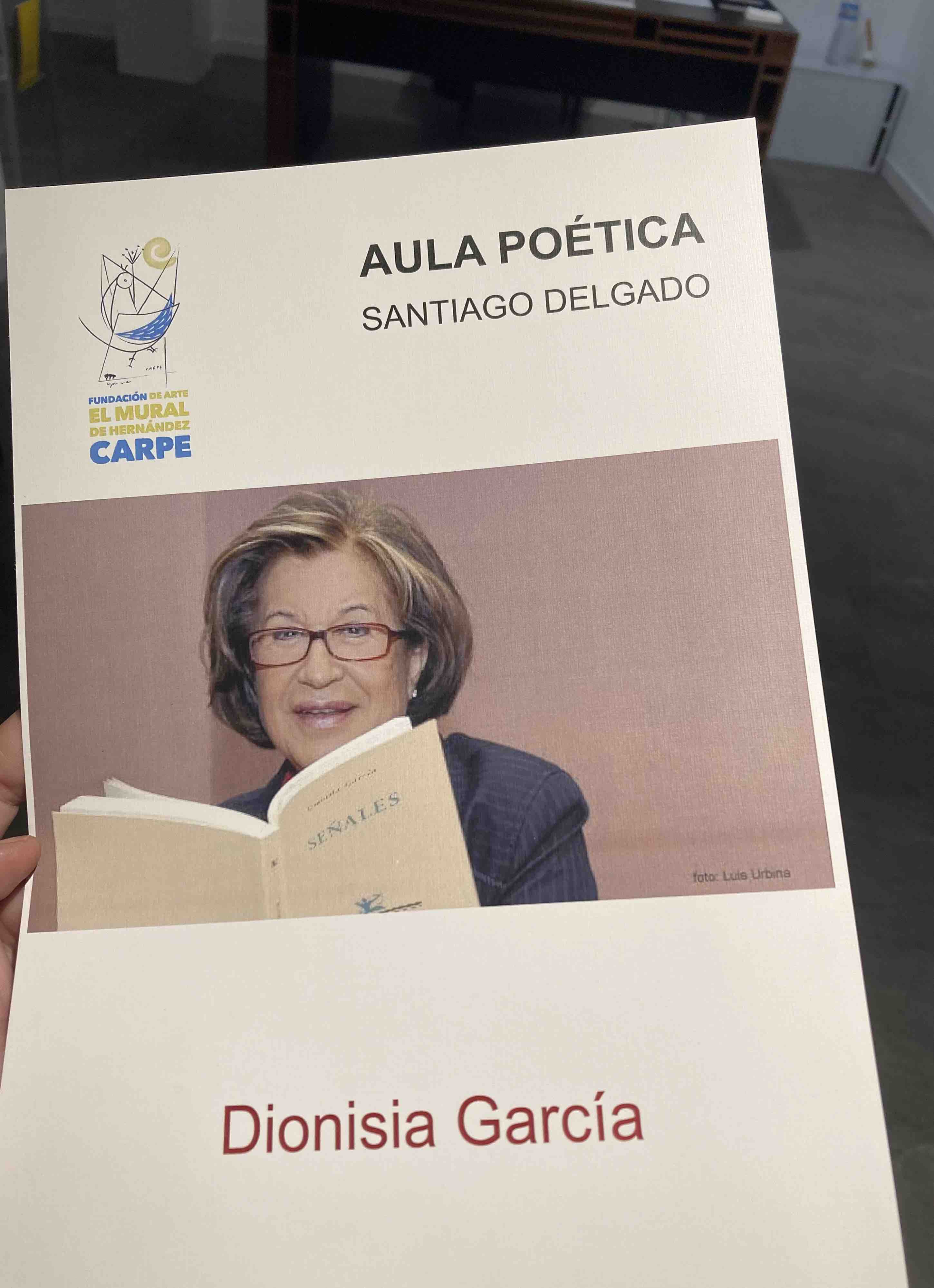 La poetisa Dionisia García